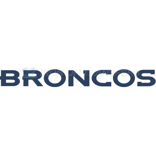 Denver Broncos Iron-on Stickers (Heat Transfers)NO.505